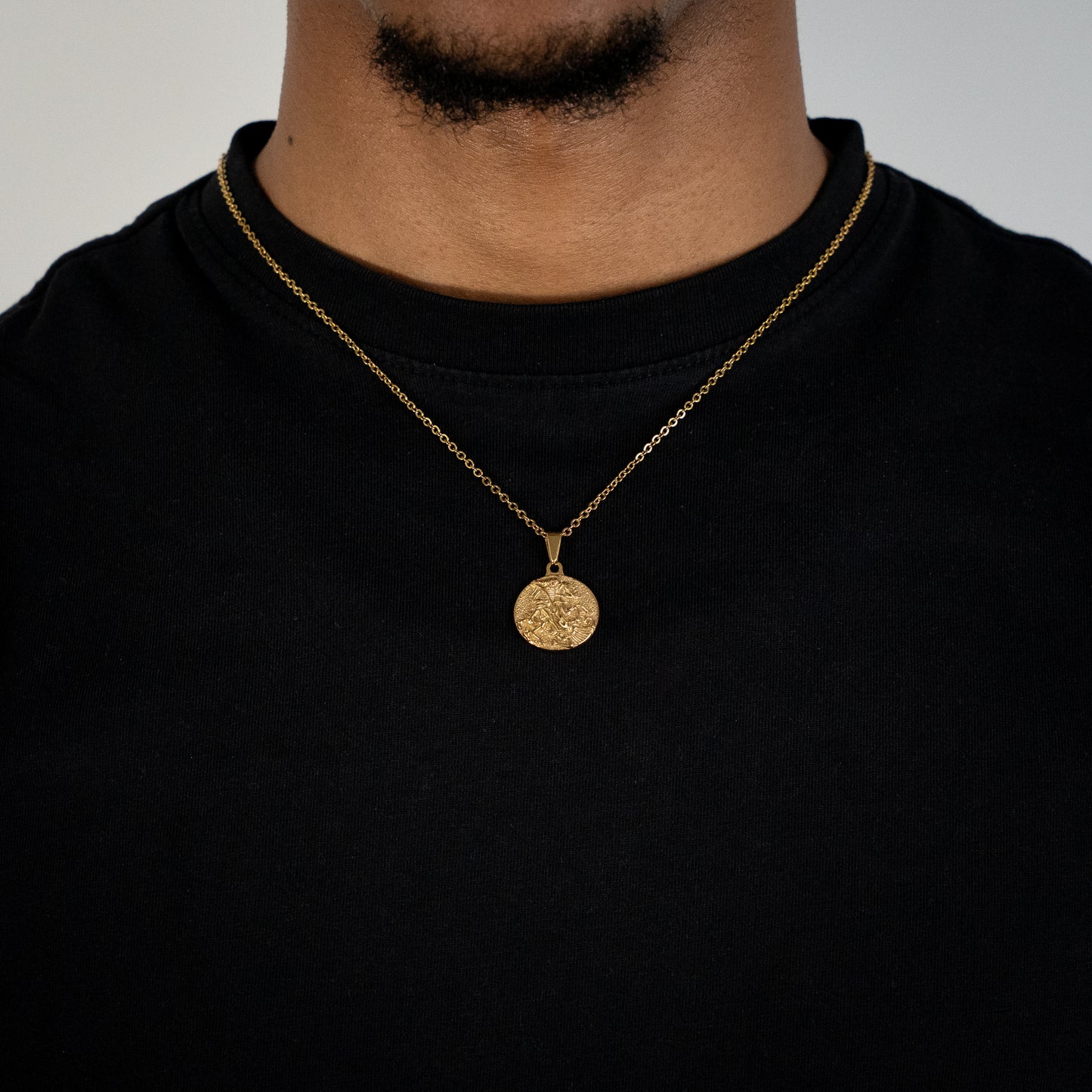 Saint George Pendant (Gold)