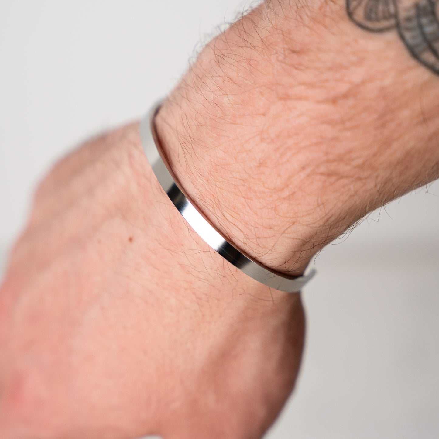 Gilded Cuff – Silver