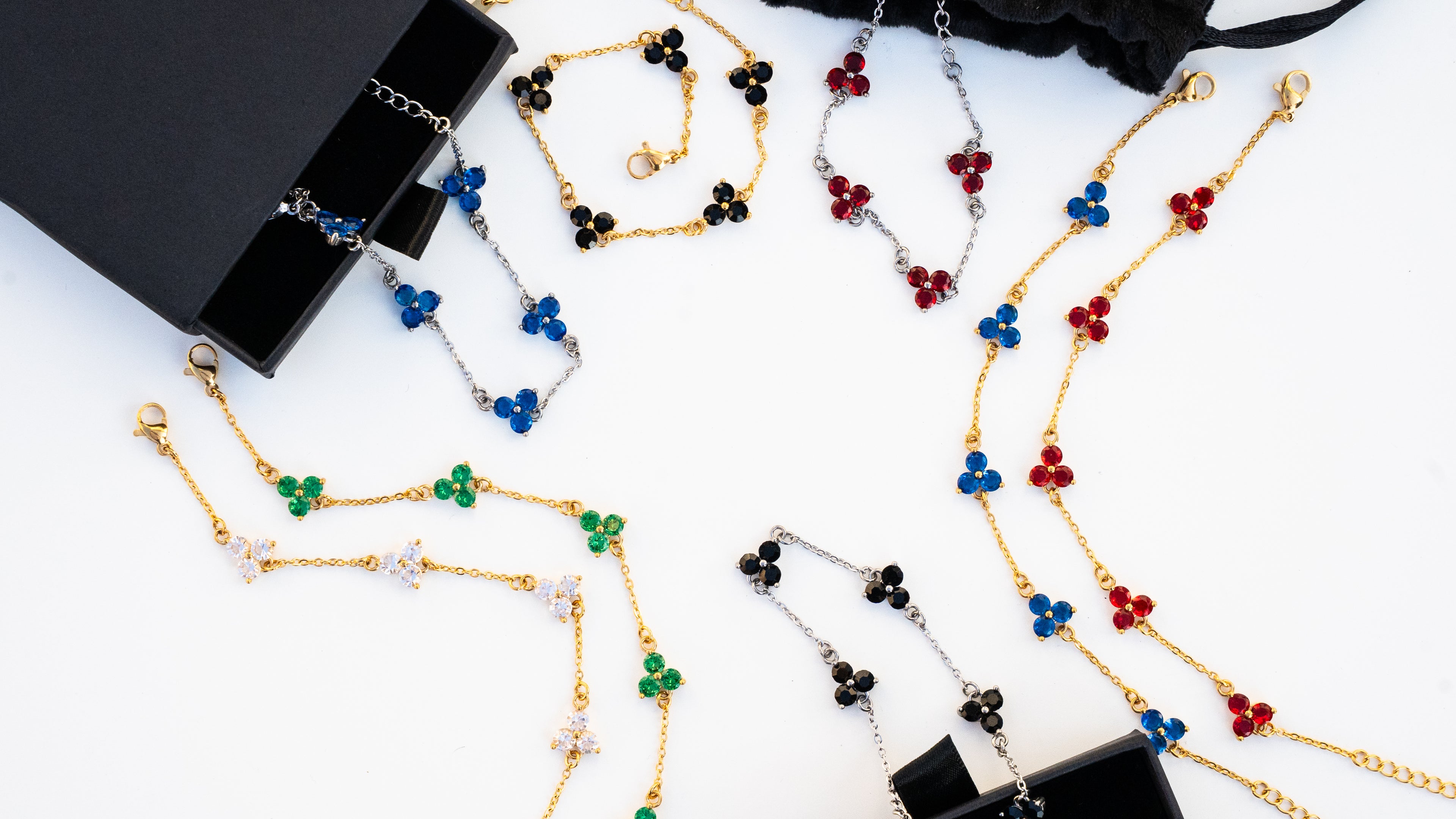 Colorful Gemstone necklaces