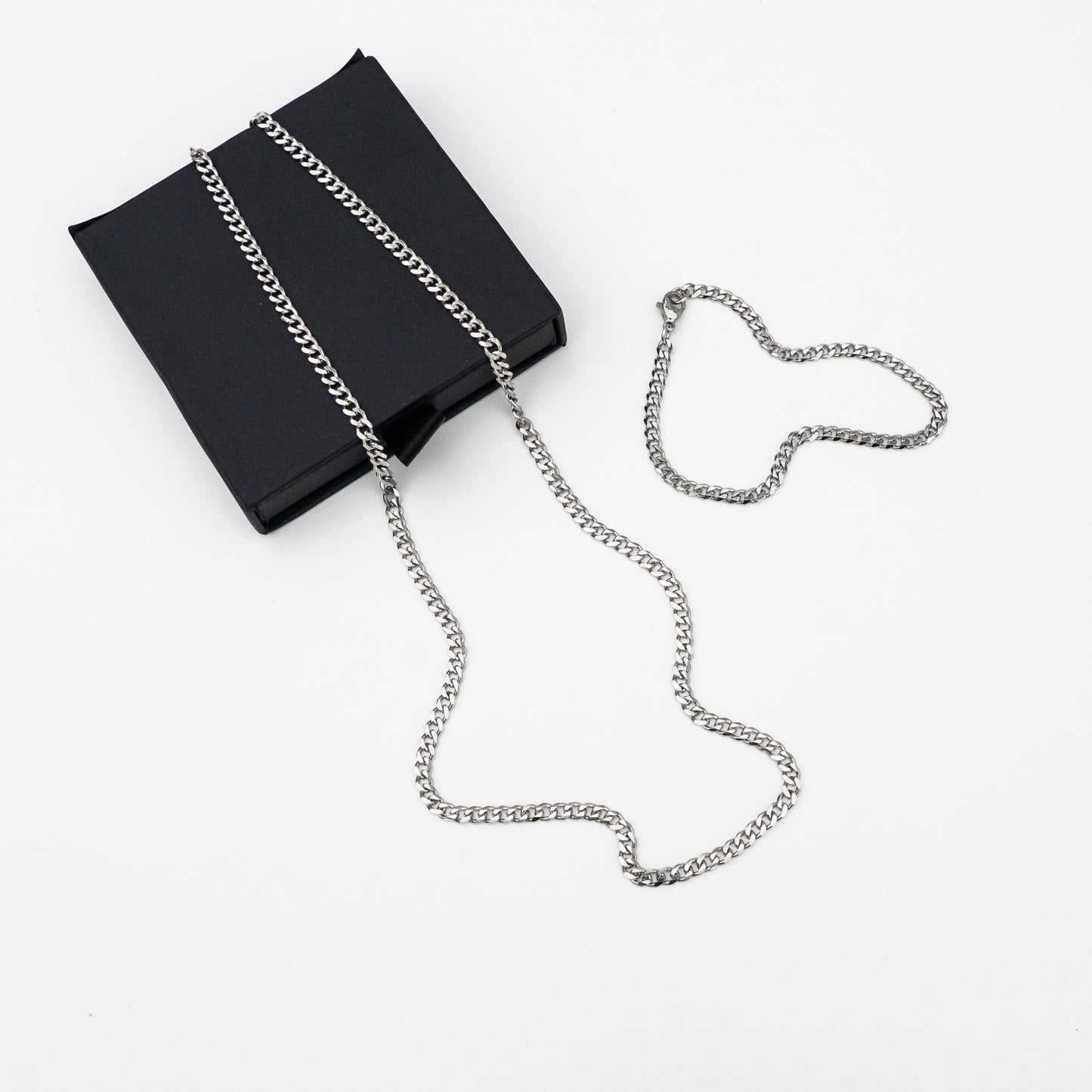 Cuban Set 4mm (Silver)