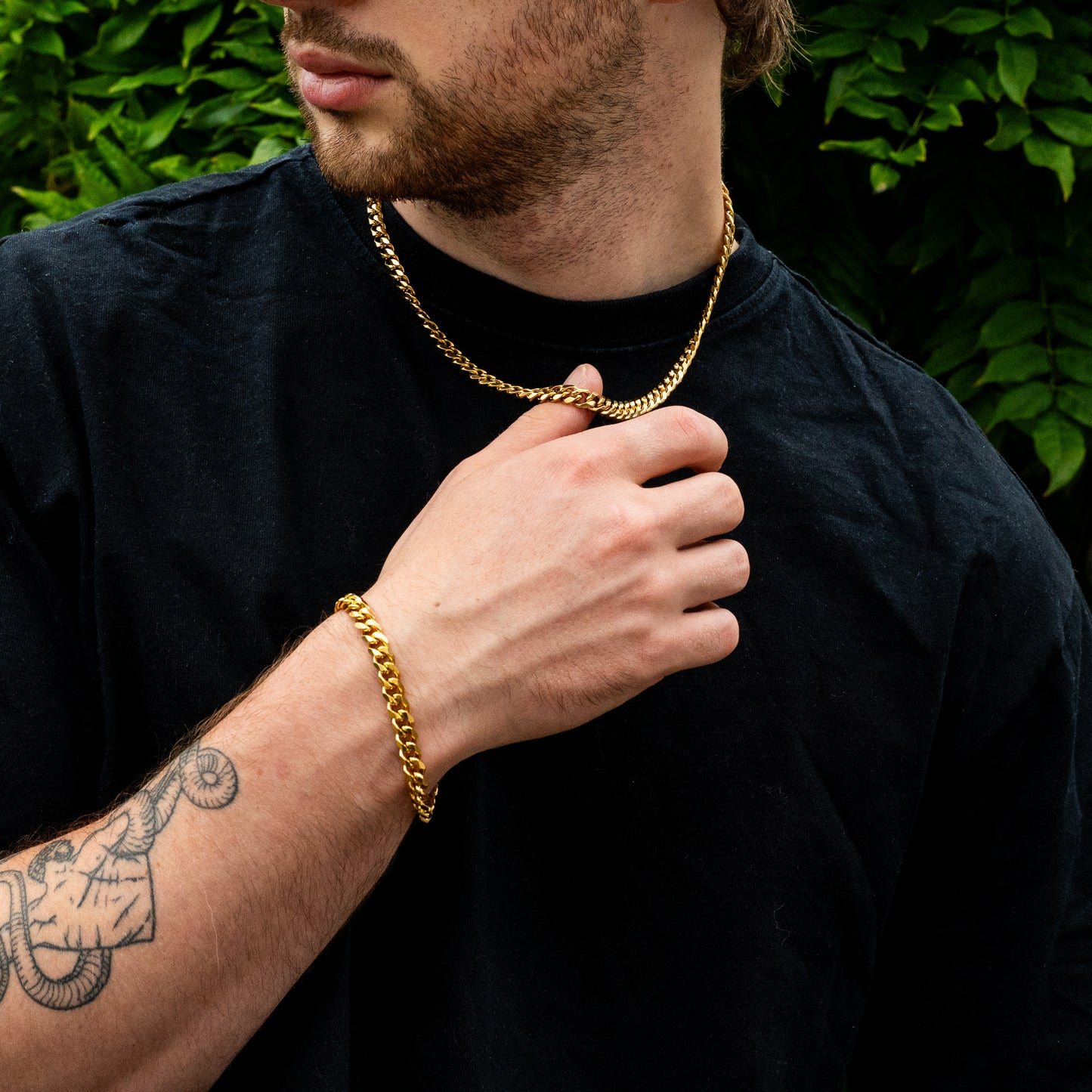 Cuban Set 7mm (Gold)