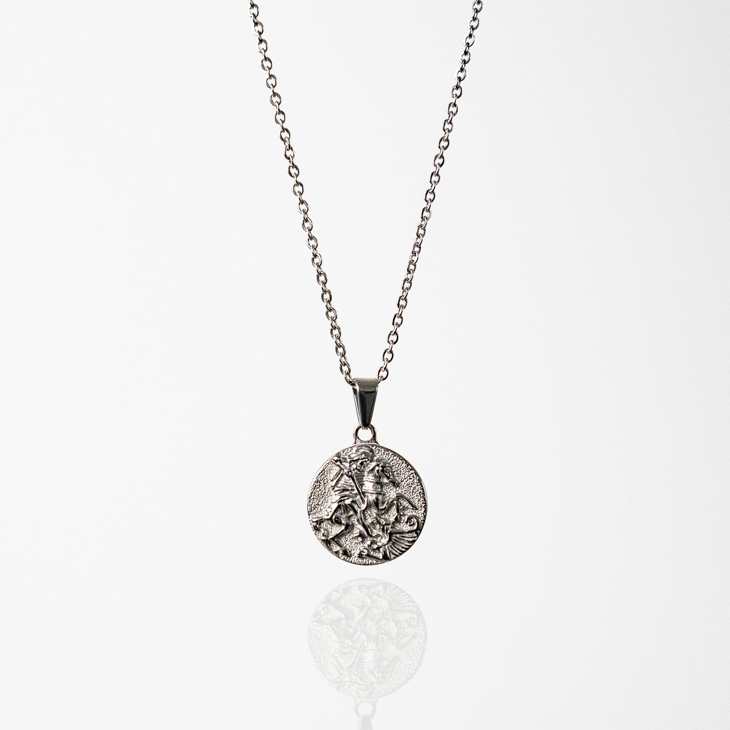 Saint George Pendant (Silver)